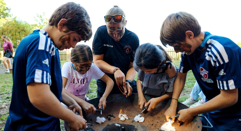 bede's summer Bear Grylls Adventure Camp