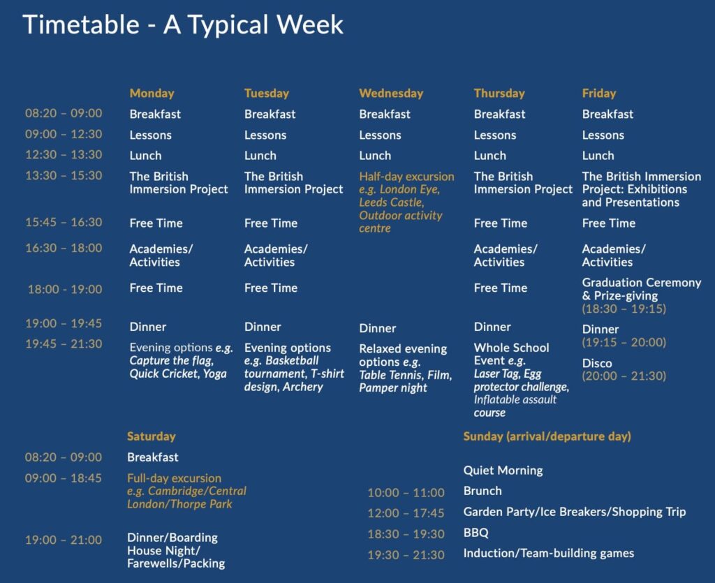 whitgift timetable 2027
