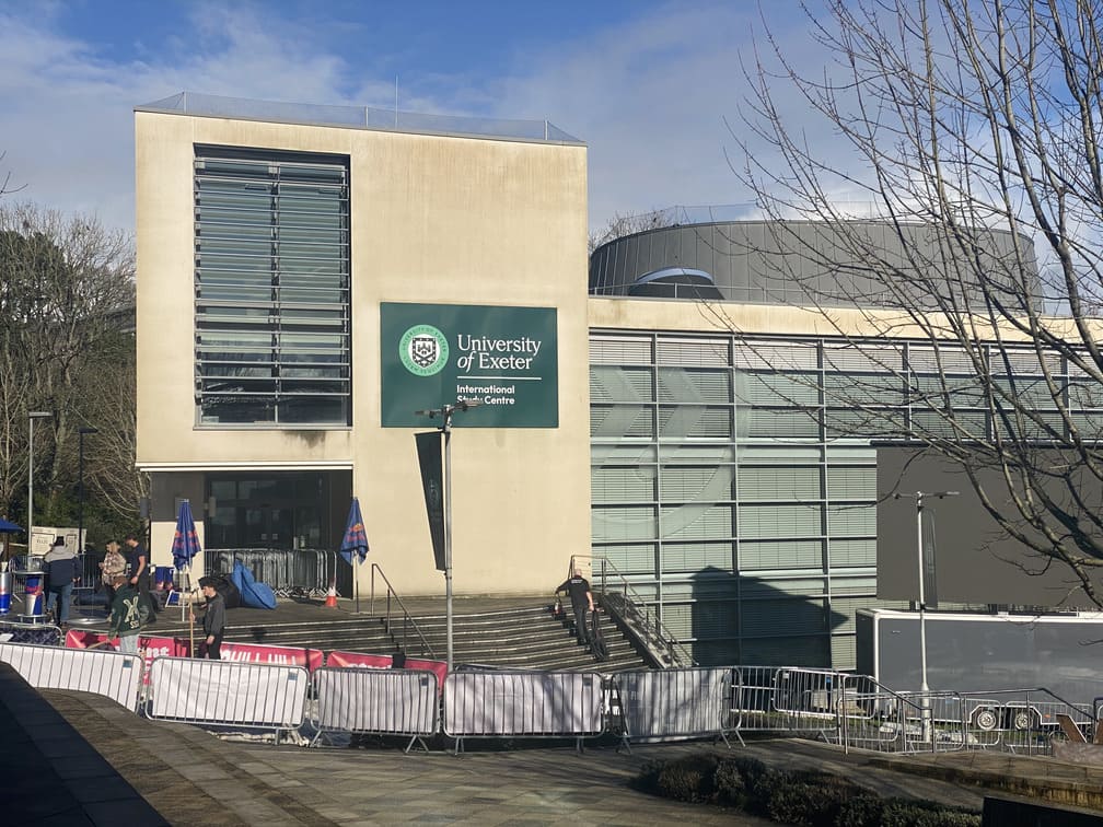 University of Exeter INTOファウンデーションコースの建物
